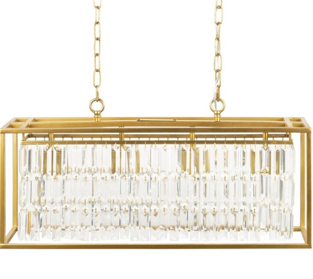 Elegant Surya brand 30 inch gold Chandelier Ceiling light Brand New